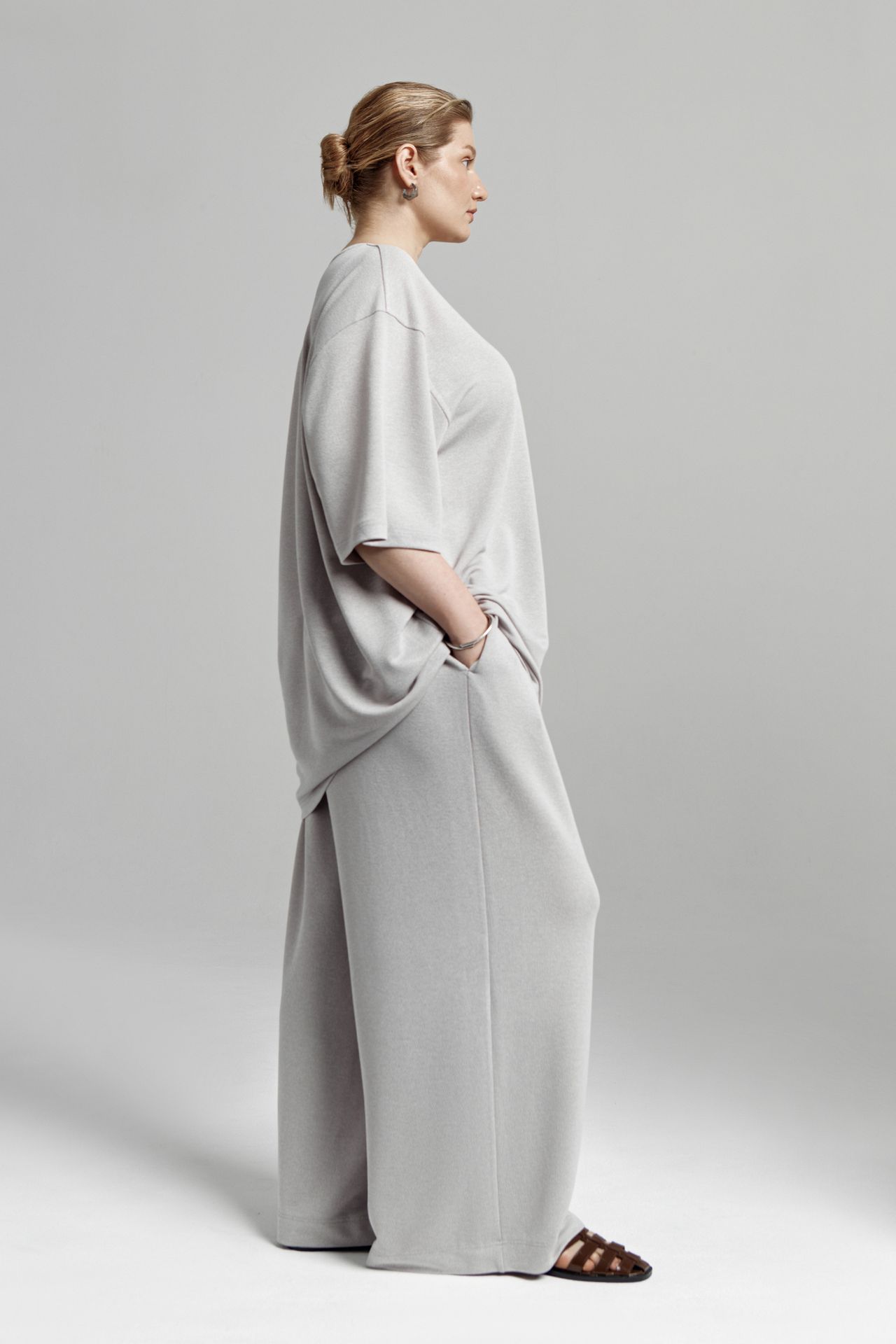 Брюки трикотажные