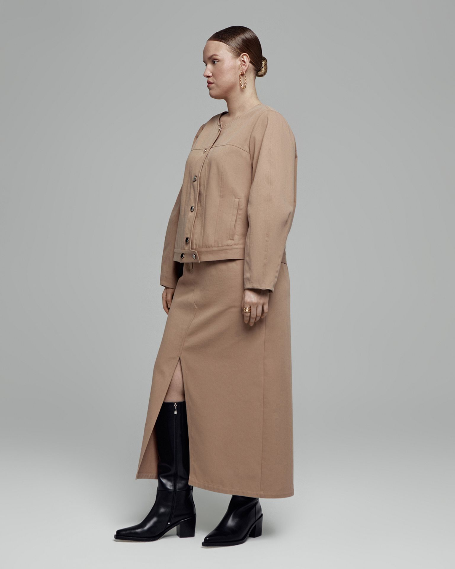 Жакет из твилла