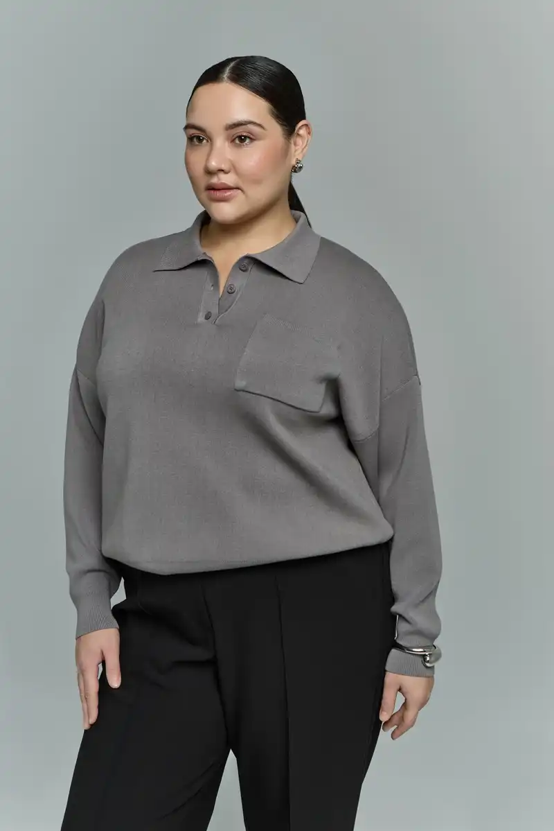 Джемпер-поло GLITCH