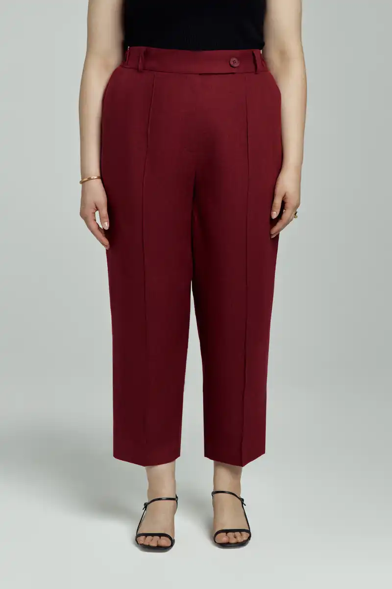 Брюки льняные