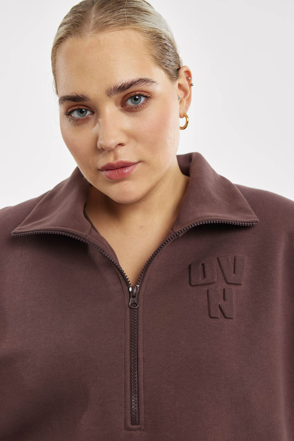 Толстовка на молнии (Коричневый) купить в интернет-магазине Divno ...