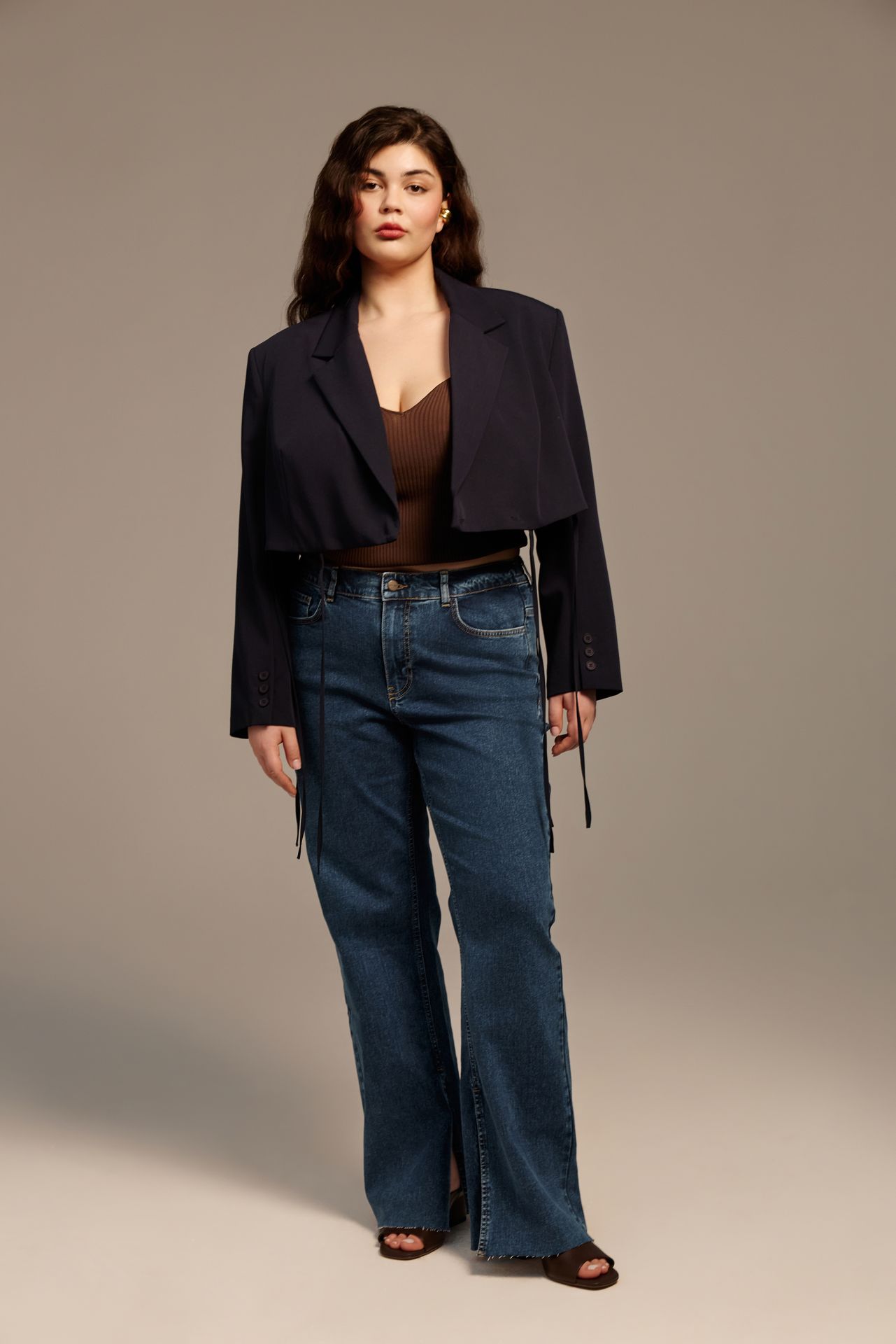 Жакет с завязками ЛАСО