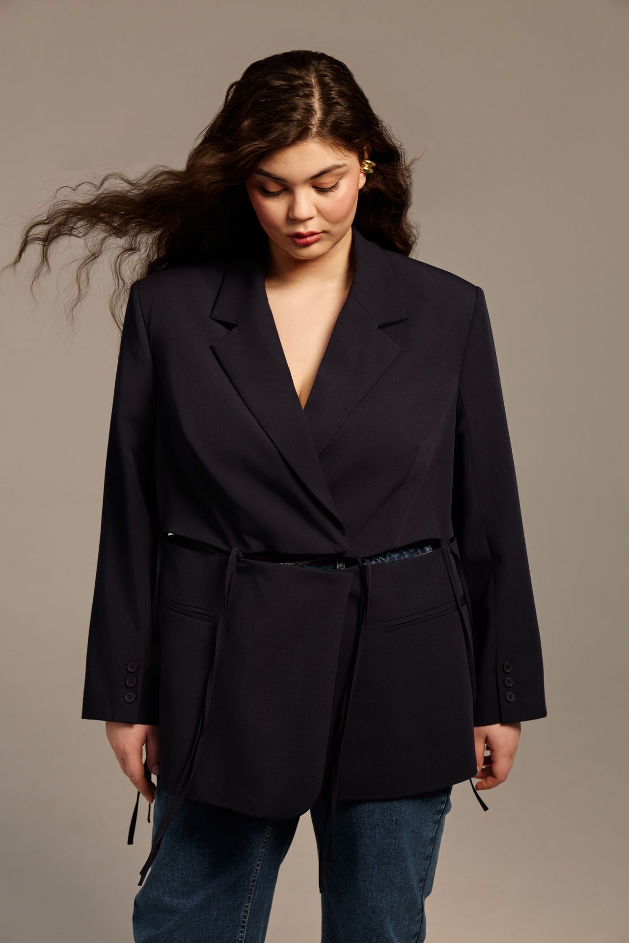 Жакет с завязками ЛАСО