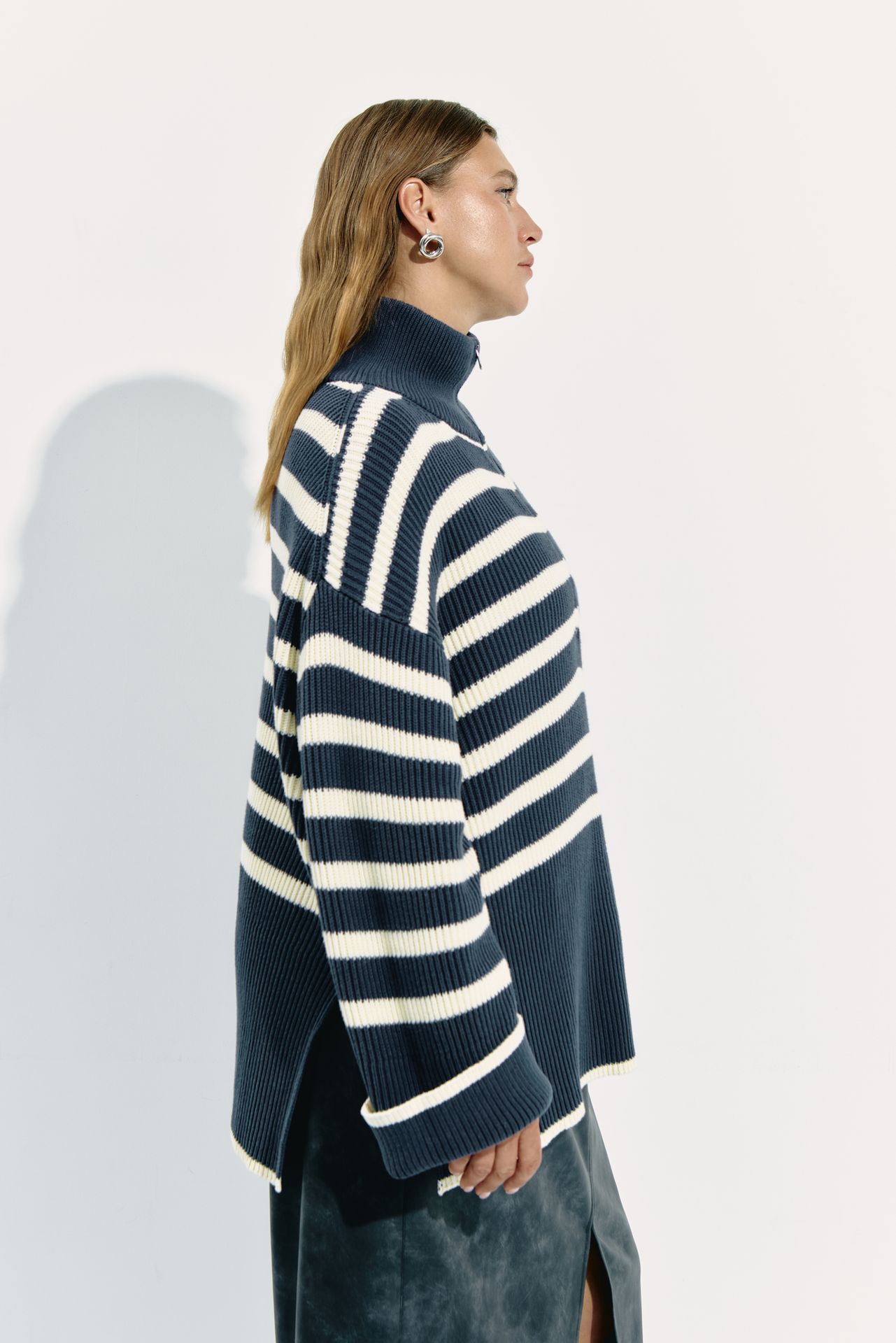 Джемпер в полоску