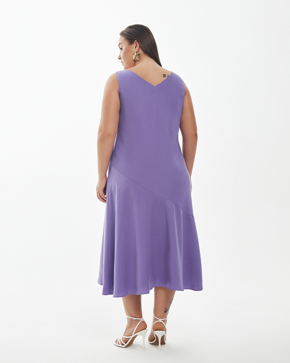 Платье-комбинация из купры