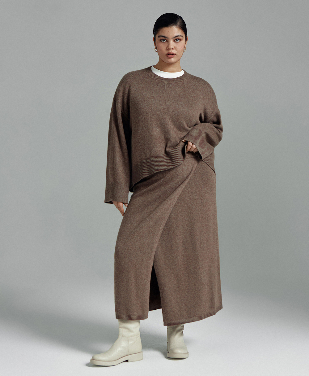 Юбка из ангоры